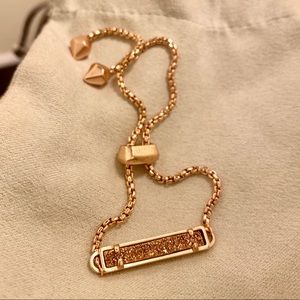 Kendra Scott stan rose gold bracelet